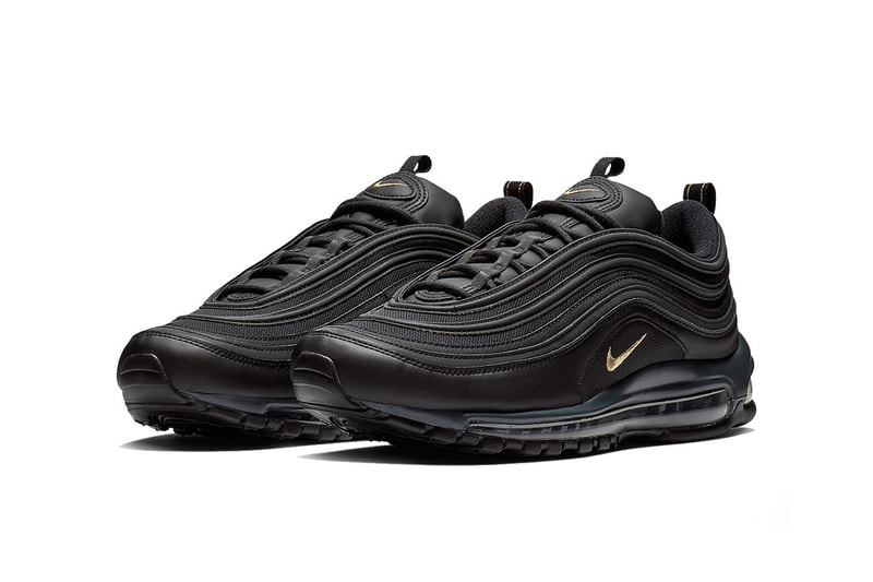 Nike Air Max 97 Black Metallic Gold Anthracite