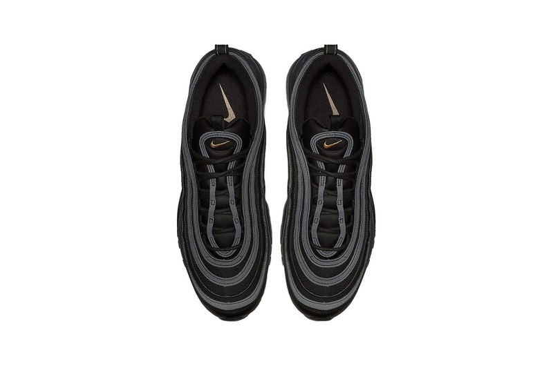 Nike Air Max 97 Black Metallic Gold Anthracite