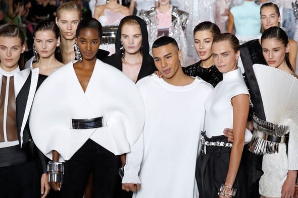 Balmain's Olivier Rousteing Is Bringing Back Haute Couture