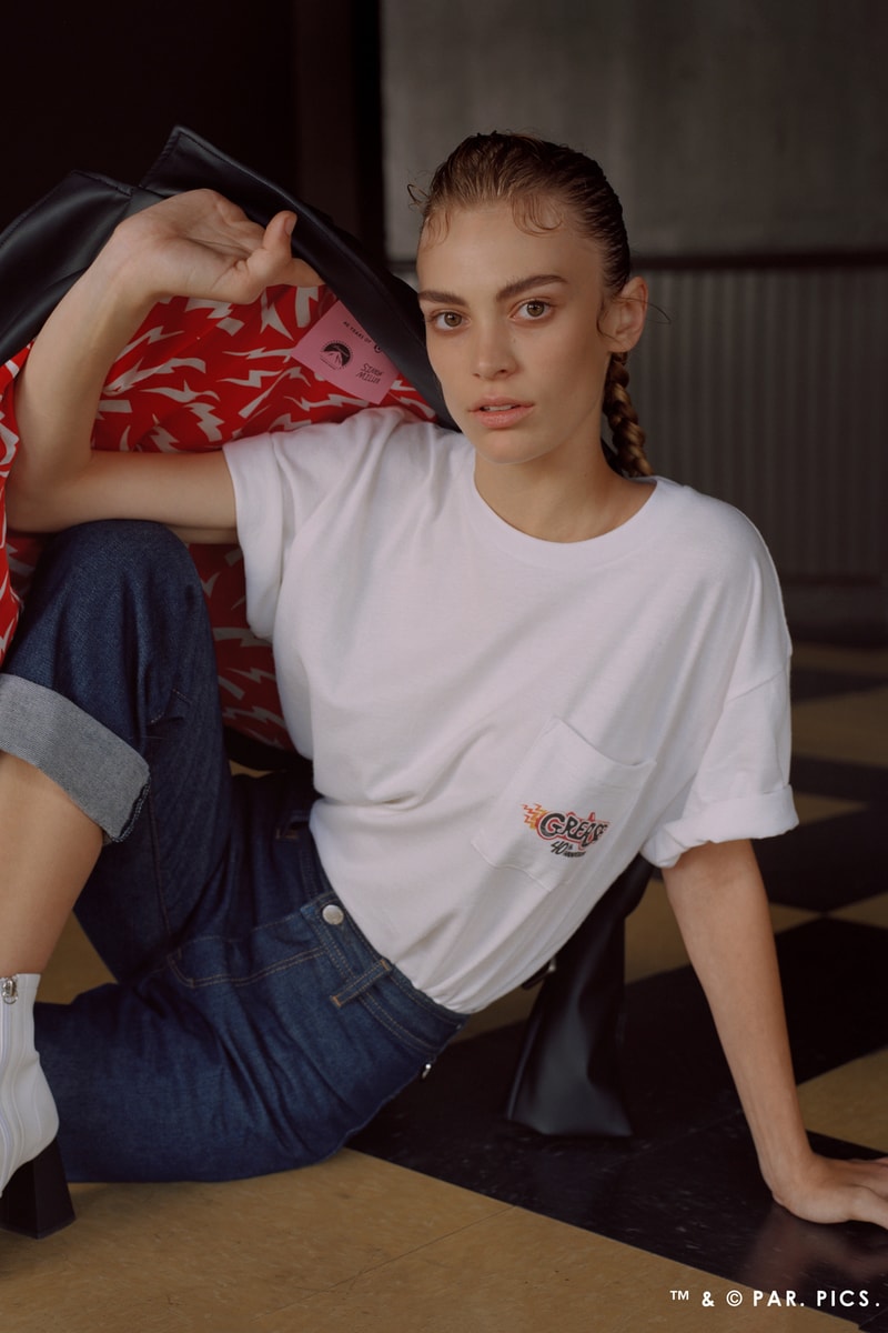 Paramount x Simon Miller Grease Collection Graphic Tee White