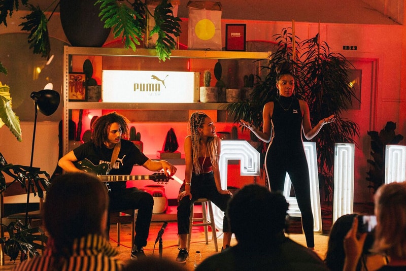 PUMA Cali Sneaker New Colorway Launch Party Performance Sinead Harnett 