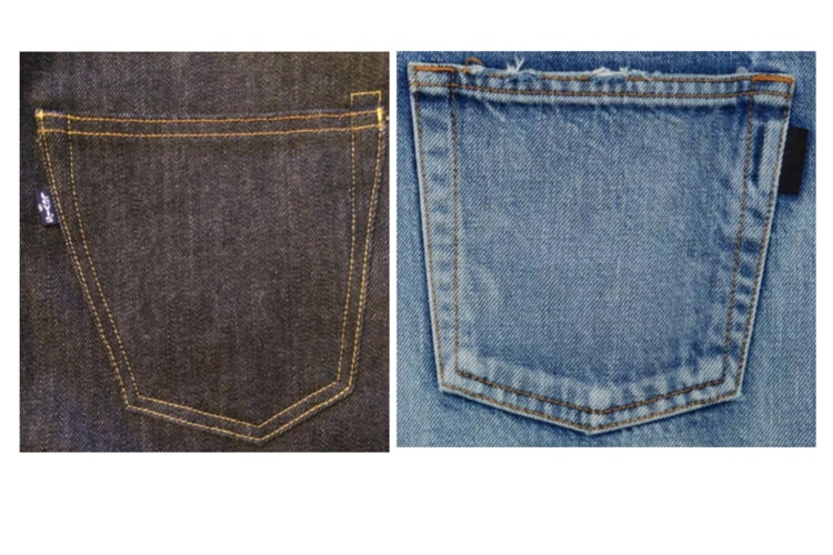 Levi's Sues Saint Laurent Over Denim Pockets Lawsuit Jeans YSL 