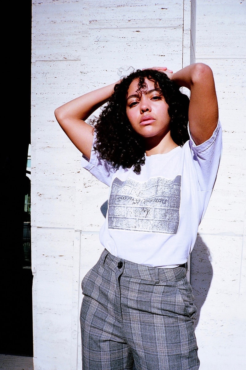 Shaniqwa Jarvis x X-Girl Capsule Collection T-shirt Purple