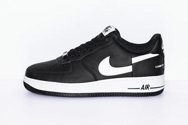 UPDATE: Supreme x COMME des GARÇONS SHIRT's Nike Air Force 1 "Split Swoosh" Has a Release Date