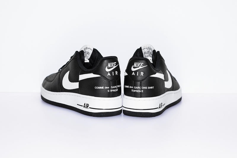 Supreme COMME des GARÇONS Shirt Nike Air Force 1 Split Swoosh
