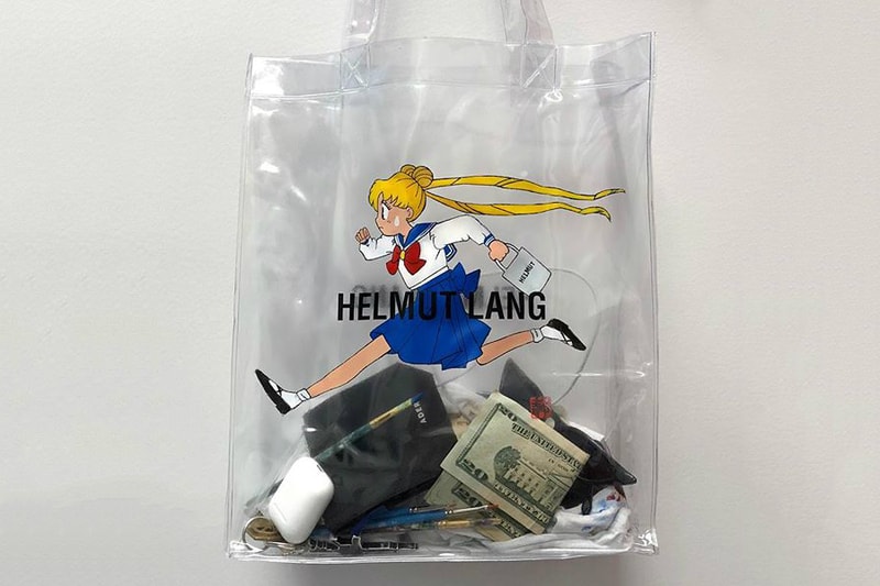 Jynwaye Sailor Moon Helmut Lang Tote Bag Clear