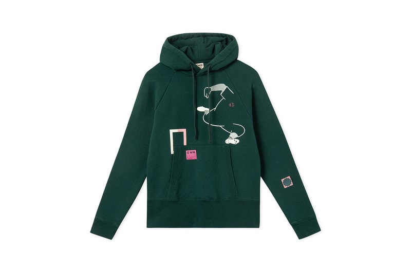 Wood Wood x Champion Fall/Winter 2018 Lookbook Collaboration Fashion Capsule Range Sportswear Graphics