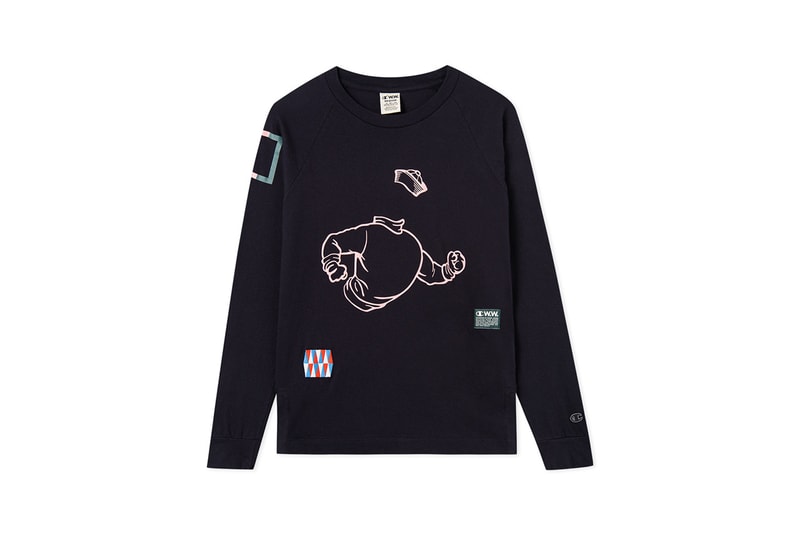 Wood Wood x Champion Fall/Winter 2018 Lookbook Collaboration Fashion Capsule Range Sportswear Graphics