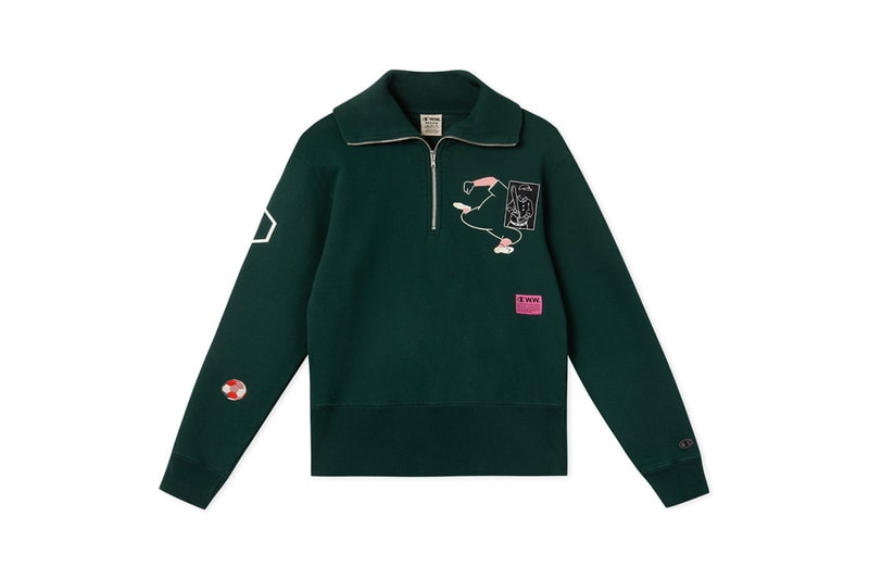 Wood Wood x Champion Fall/Winter 2018 Lookbook Collaboration Fashion Capsule Range Sportswear Graphics