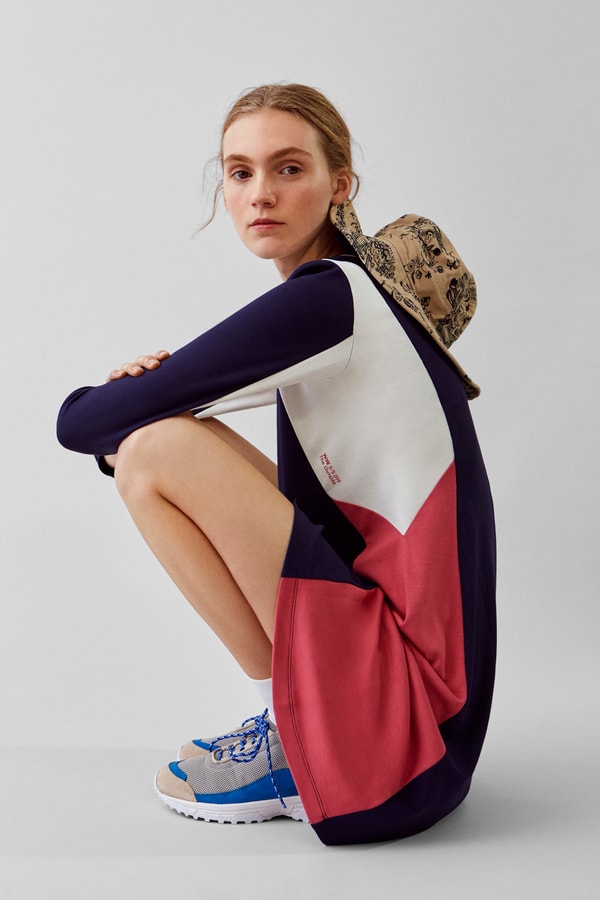 Wood Wood Spring Summer 2019 Lookbook Sweater Dress White Red