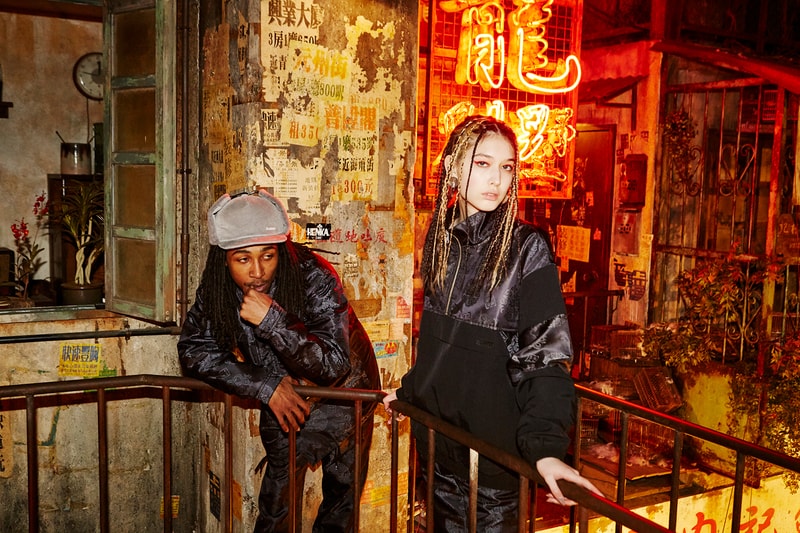 x-girl xlarge opening ceremony chinese new years collaboration puffer jacket anorak tracksuit