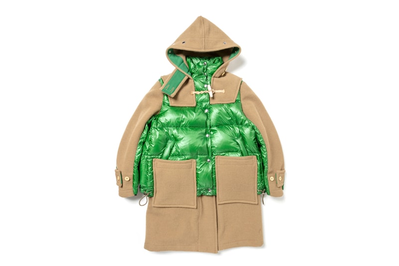 Gloverall x Sacai Outerwear Collection Jackets Puffer Parka 