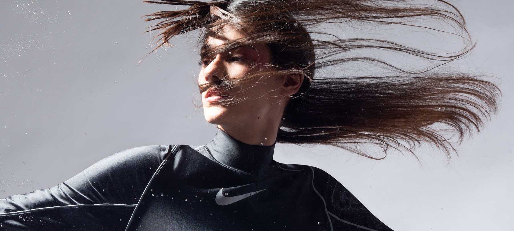 ambush nike yoon ahn editorial faux fur coat jacket sportswear