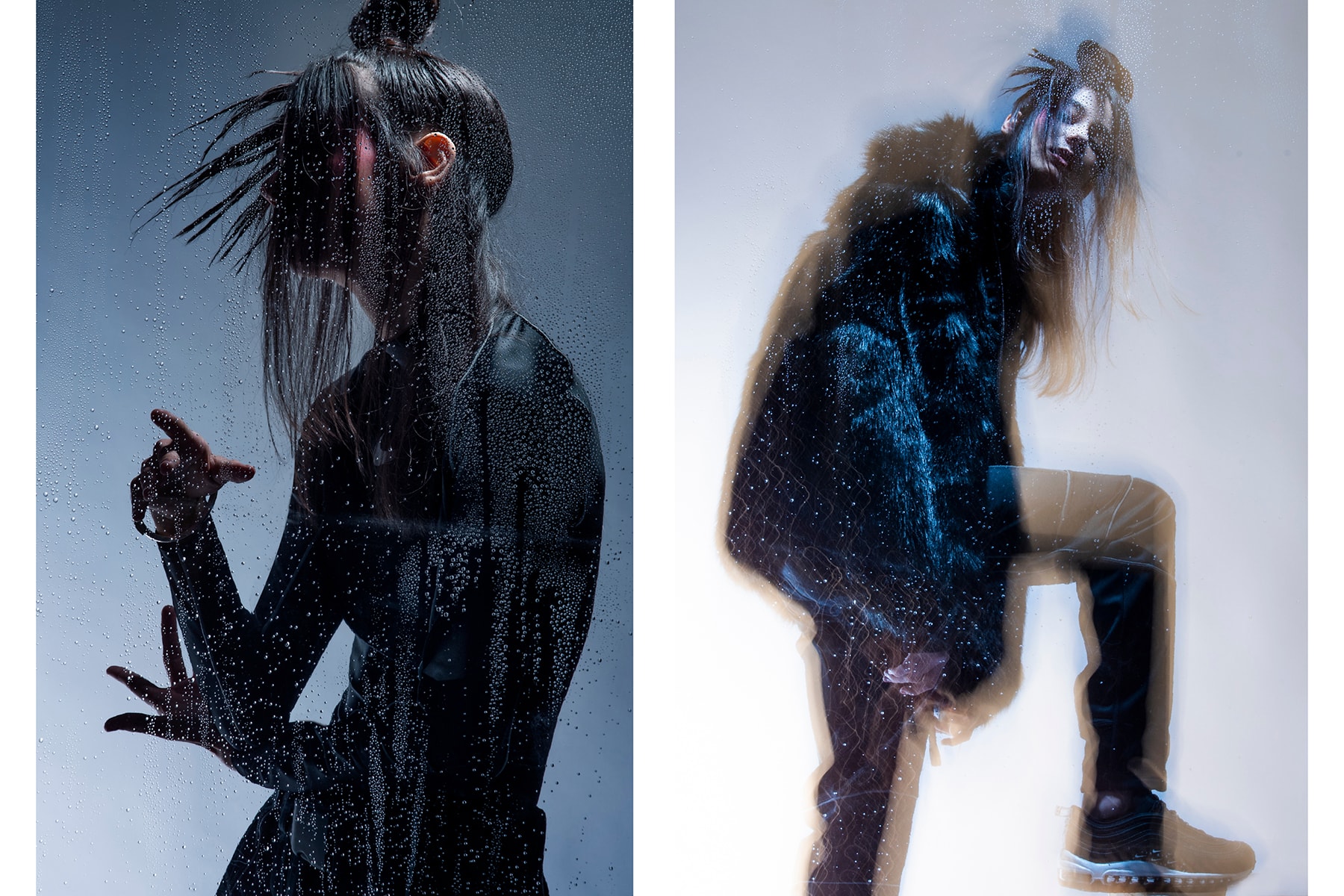 ambush nike yoon ahn editorial faux fur coat jacket sportswear