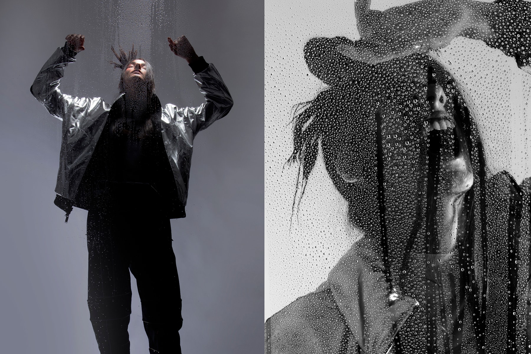 ambush nike yoon ahn editorial faux fur coat jacket sportswear