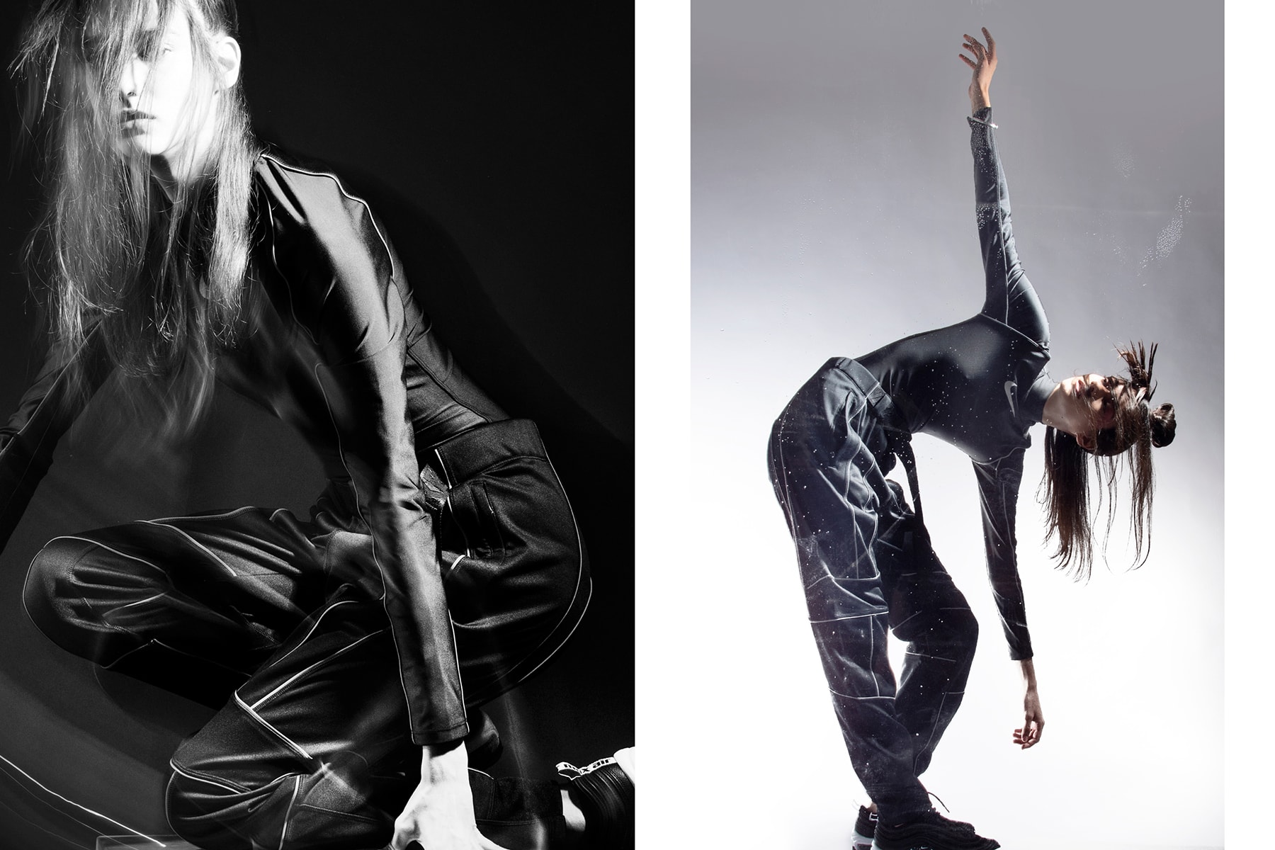 ambush nike yoon ahn editorial faux fur coat jacket sportswear