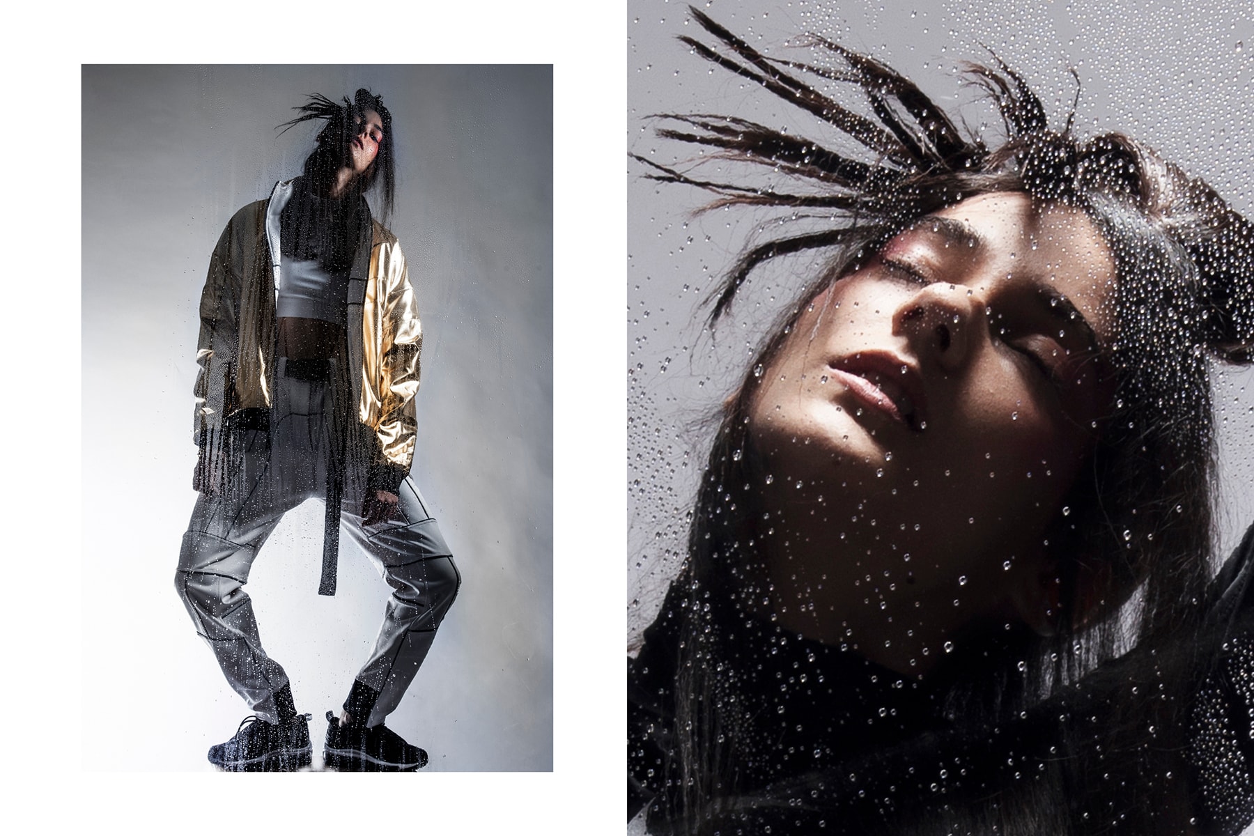 ambush nike yoon ahn editorial faux fur coat jacket sportswear