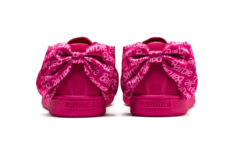 puma x barbie suede classic sneakers