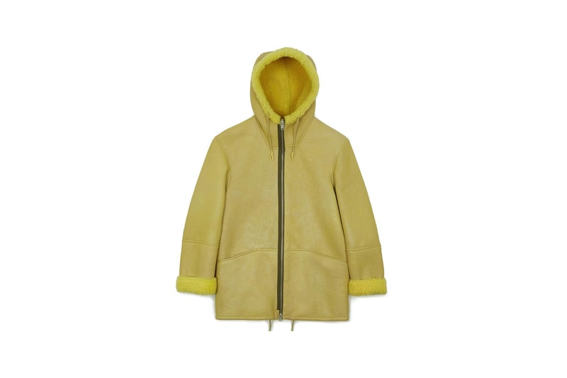 YEEZY Hooded Shearling Yellow