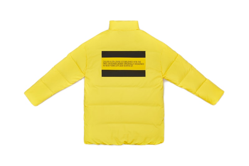 CALVIN KLEIN JEANS EST. 1978 Season 2 Delivery 1 Collection Lookbook Fashion Pieces Raf Simons Design