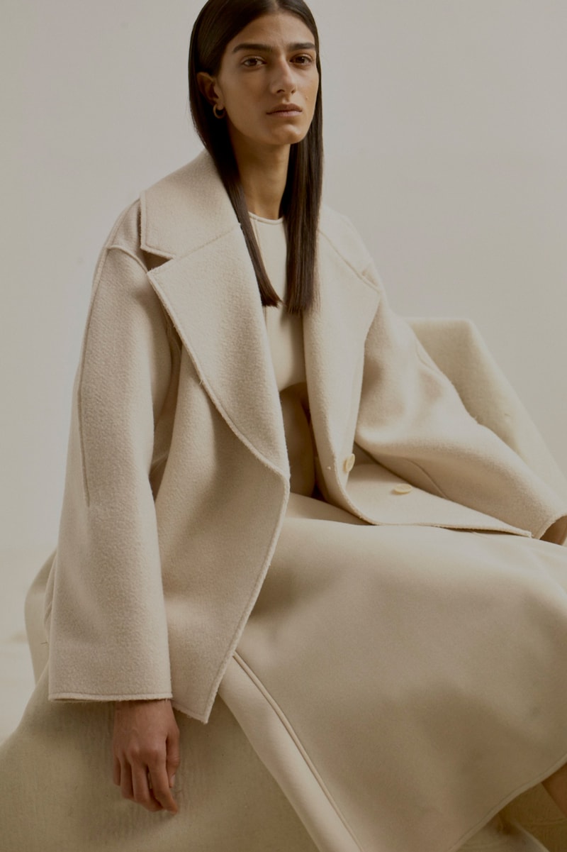 COS Fall Winter 2018 Collection Over-Sized Lapel Wool Coat Tan