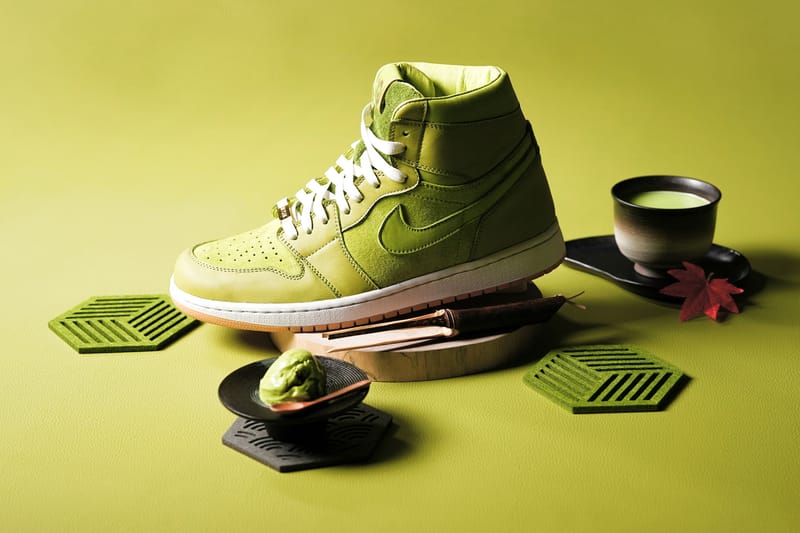 This Custom Air Jordan 1 Pays Homage to Matcha Green Tea