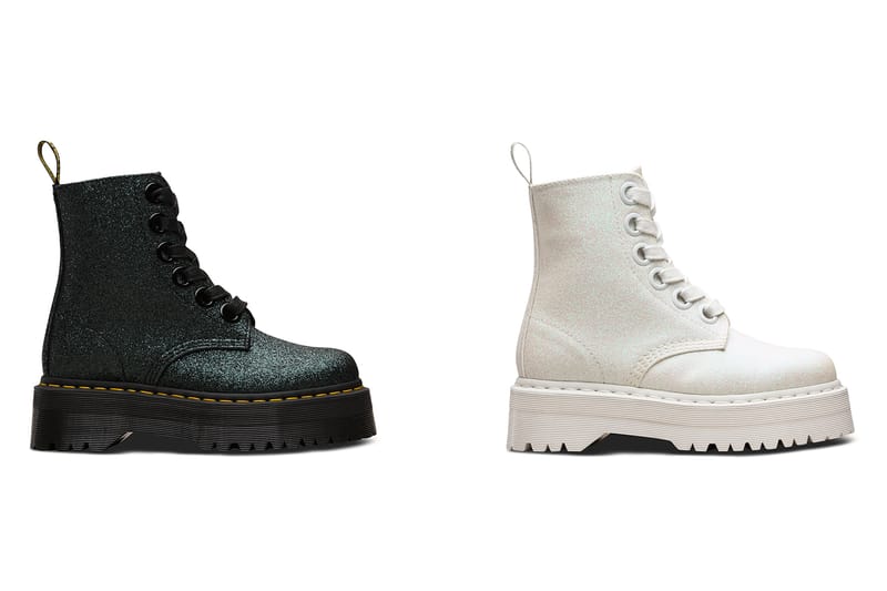 These Glittery Platform Dr. Martens Are the Ultimate '90s Boots