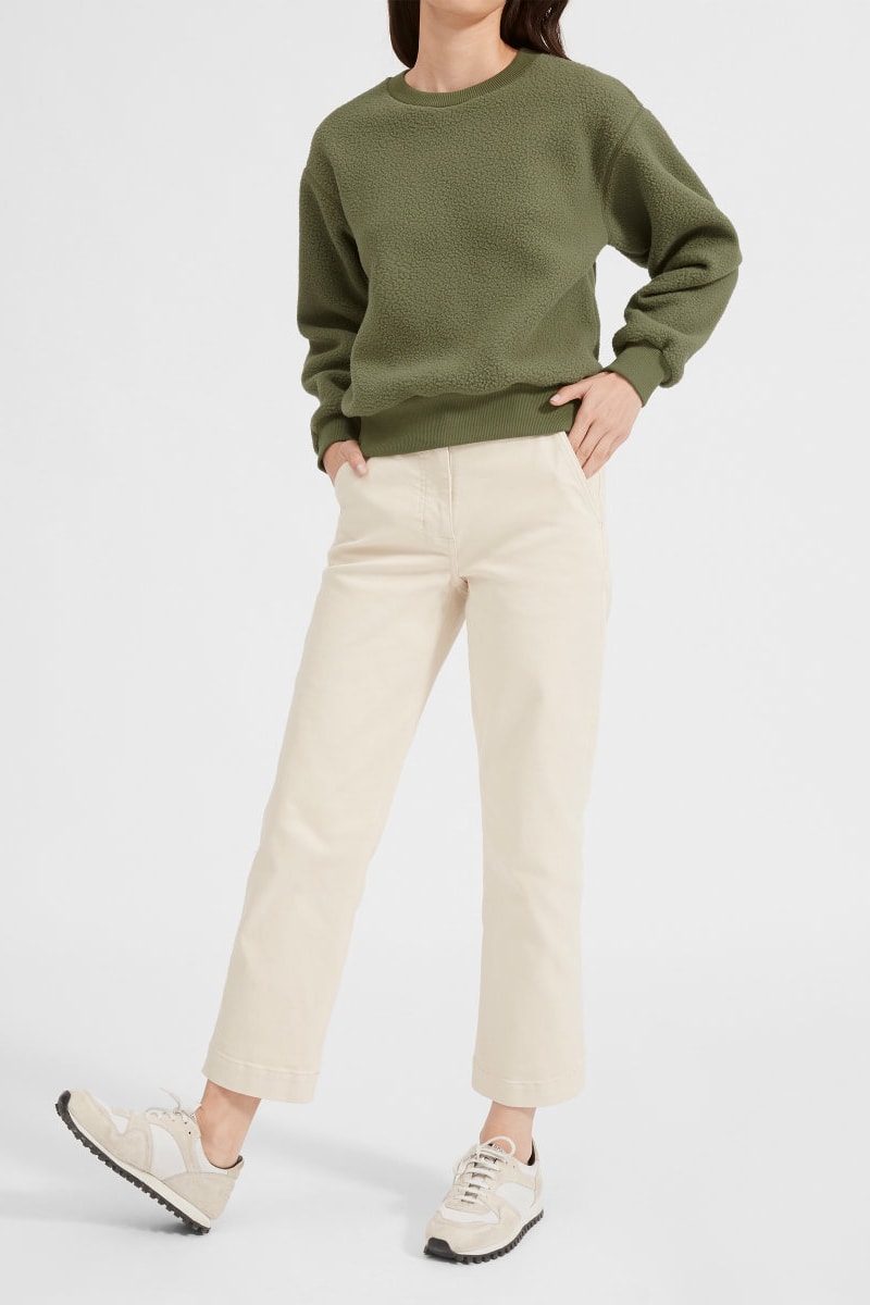 Everlane ReNew Fleece Sweatshirt Surplus