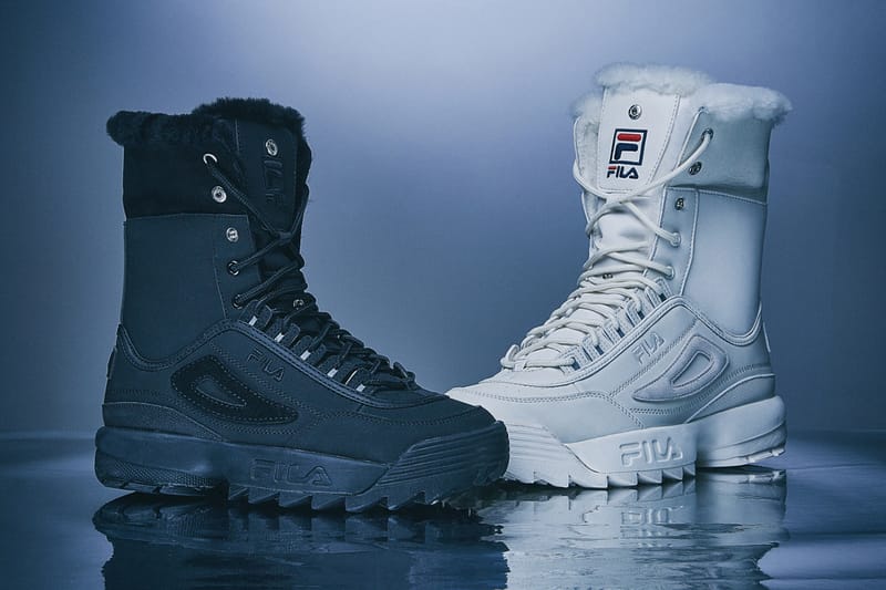 FILA's Disruptor 2 Gets a Winter-Ready Shearling Boot Makeover