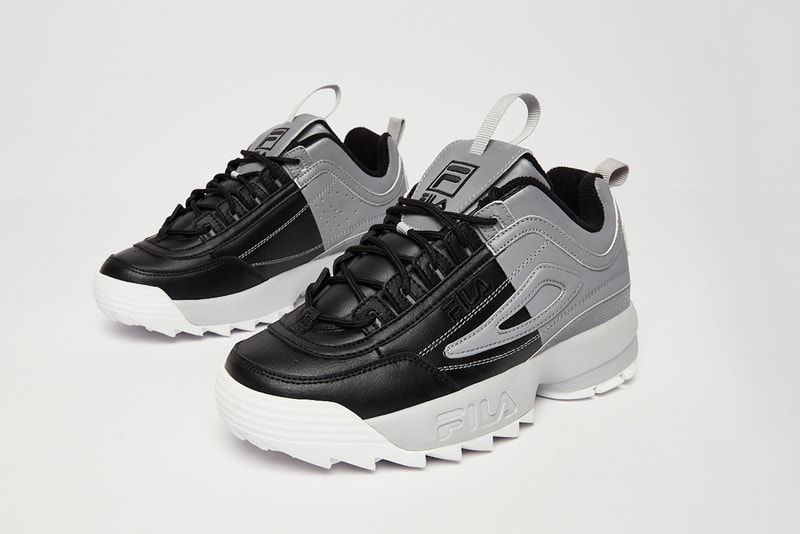 FILA Disruptor 2 Split Red/Pink Black/Grey Sneaker Release Where to Buy