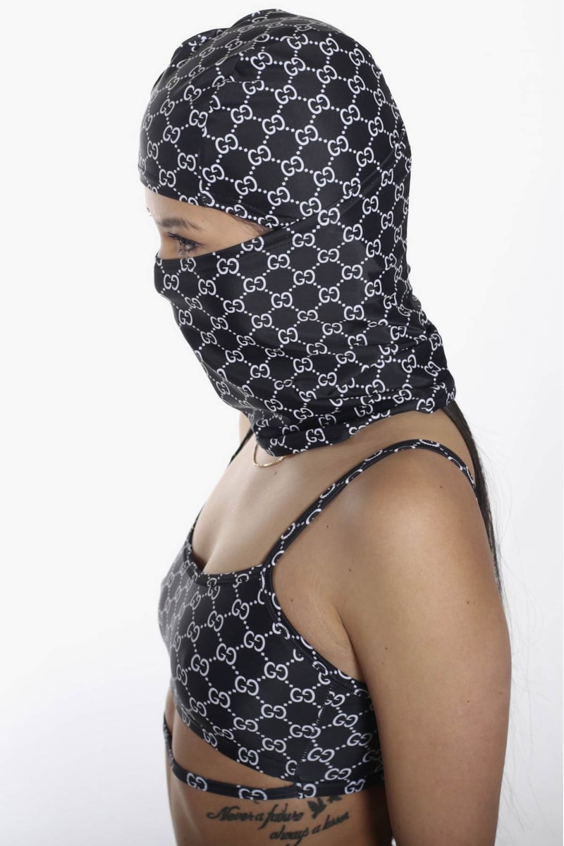 Frankie Collective Gucci Balaclava Black White