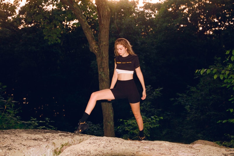 Gigi Hadid x Reebok Crop Top Shorts Aztrek Black
