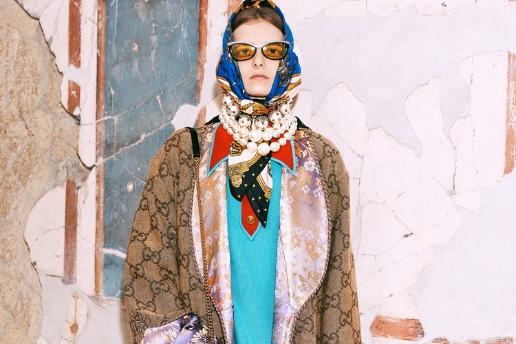 Gucci's Pre-Fall 2019 Lookbook Is an Outlandish Italian Fantasy With Snacks