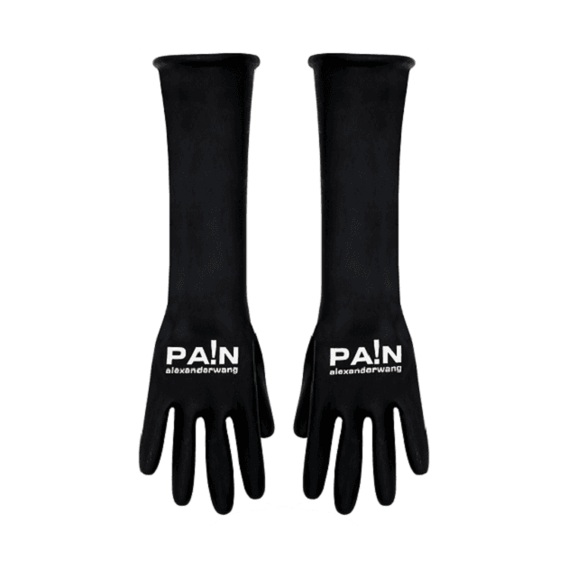 Alexander Wang NTWRK T Shirt Gloves Black