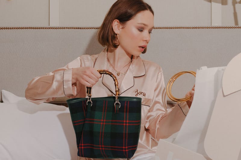 Janis Studios Unveils New Darka Tartan Bags With Interchangeable Handles