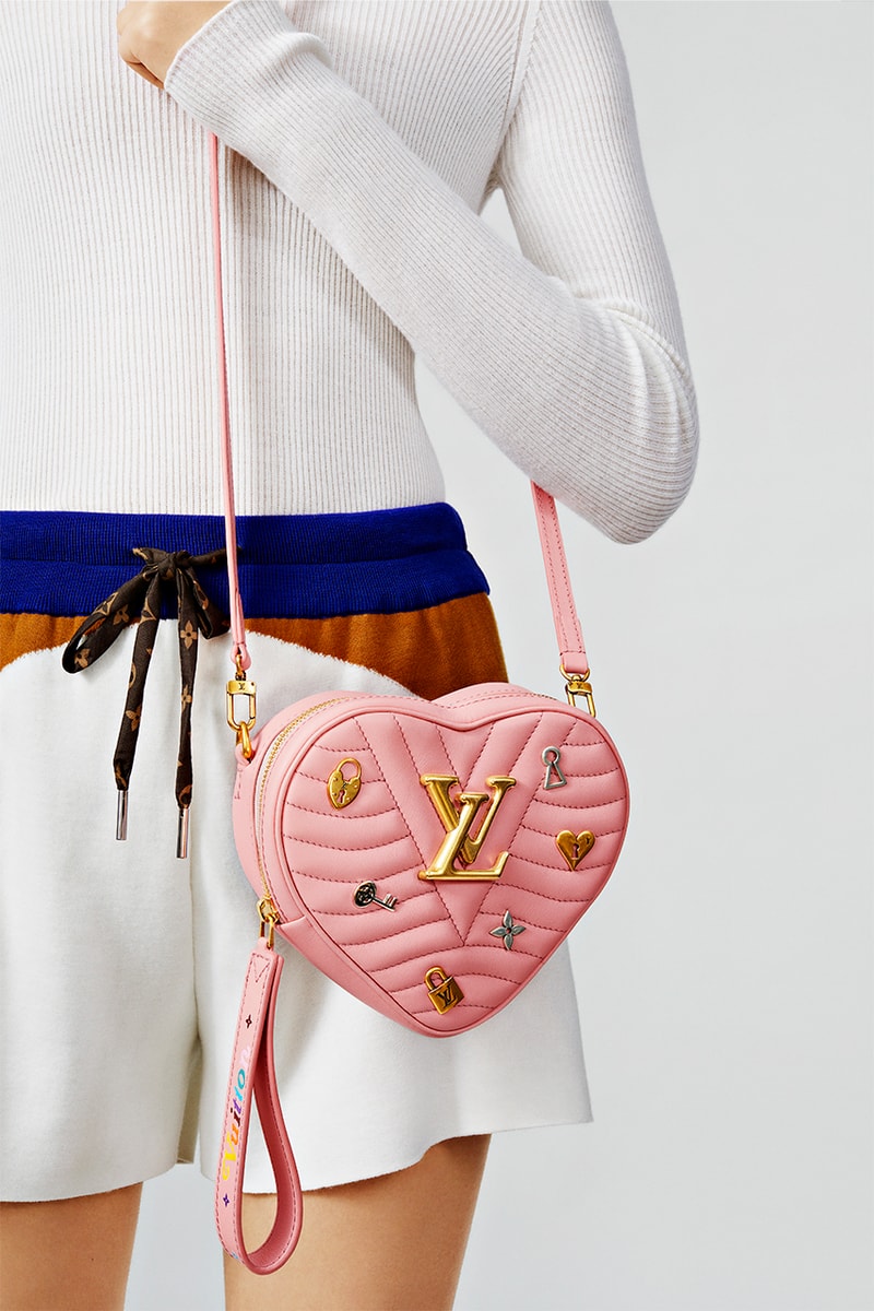 Louis Vuitton Heart Shaped New Wave Love Lock Bags