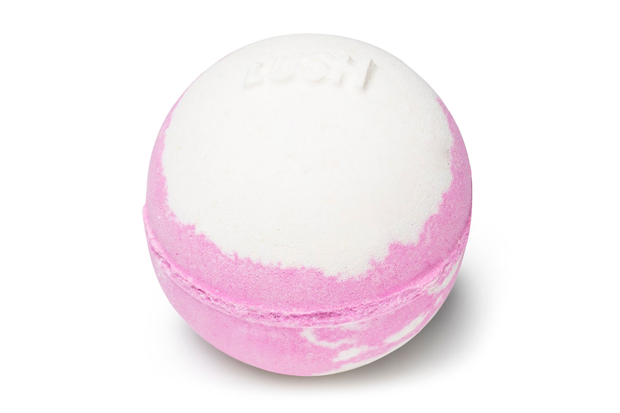 Lush Pink Bath Bomb Art Beauty Bubbles Cosmetics