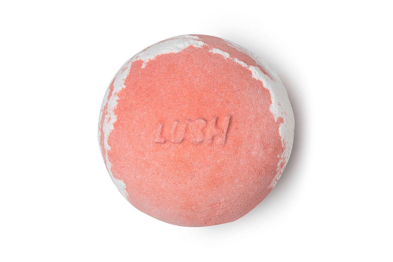 Lush Pink Bath Bomb Art Beauty Bubbles Cosmetics