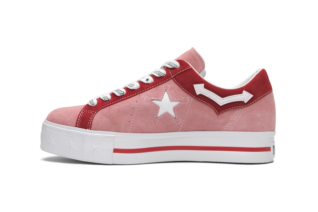 MadeMe x Converse Collaboration Paloma Elsesser One Star Pink Campaign