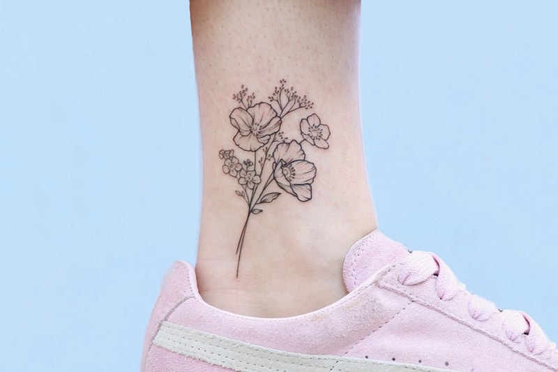 Best Minimal Tattoo Artist Studio London Soho Shoreditch South South City Market Vaporwave Brighton