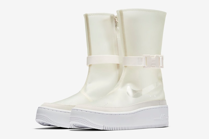 Nike Air Force 1 Sage High Lux Phantom Translucent Sneakers Trainers