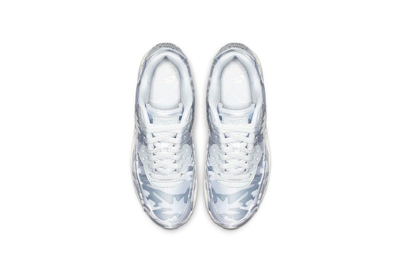 Nike Air Max 90 Winter Camo Pure Platinum Summit White 