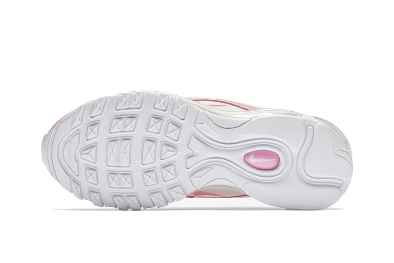 Nike Air Max 97 Pink/White Release Date Sneaker Shoe Footwear Drop Information 