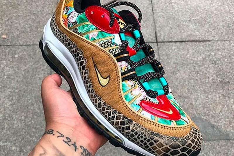 Here's Your First Look at Nike's Air Max 98 "Chinese New Year" 2019