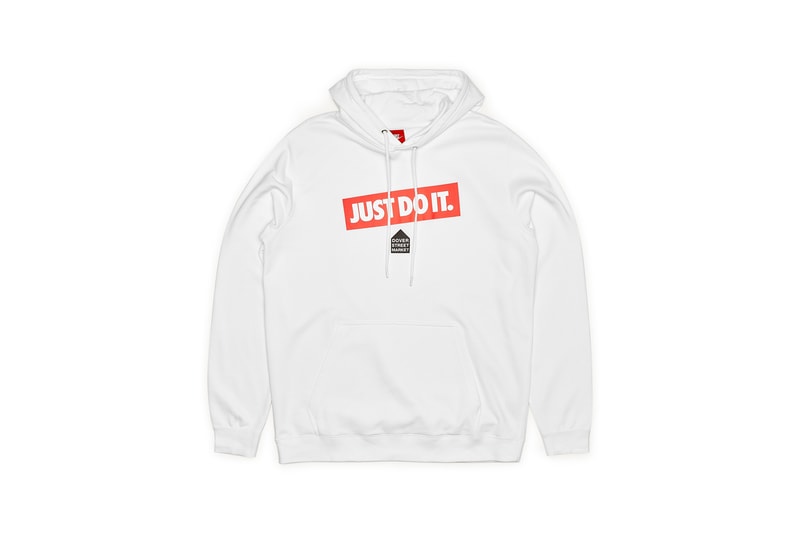 Nike x Dover Street Market Just Do It Hoodie White
