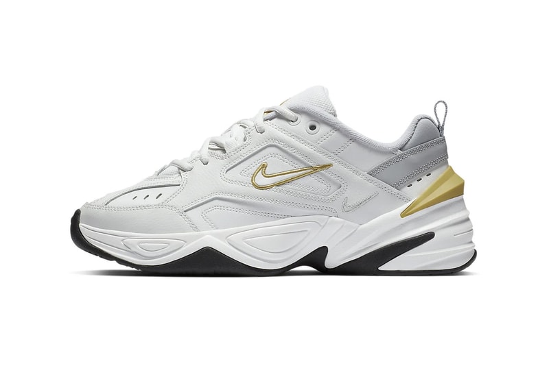 Nike M2K Tekno Platinum Tint Yellow Women's Chunky Sneaker Trainers