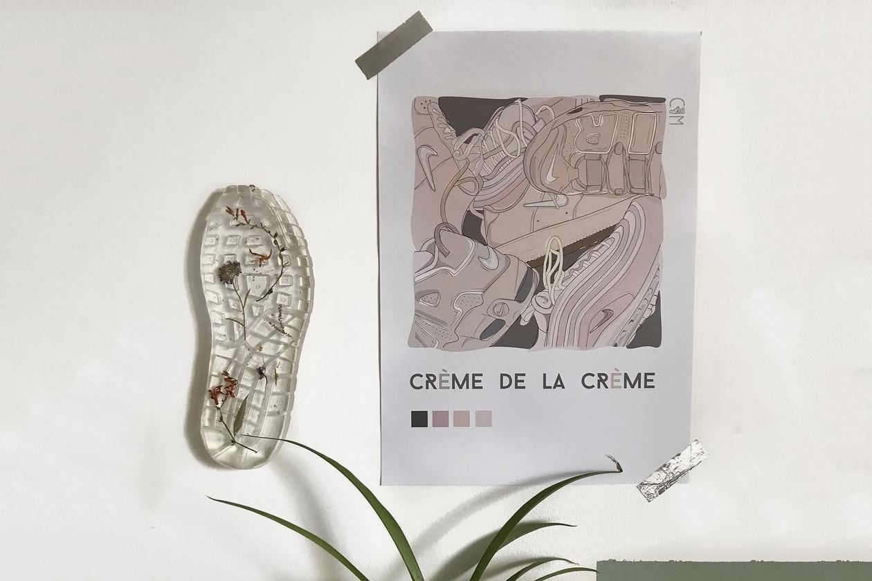 Clémence Chasselon Nike Resin Sneaker Sole Artist L'empreinte design Interview
