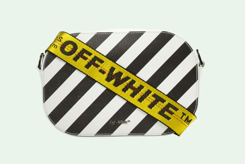 Off-White™'s Camera Bag Is Striped in White and Black
