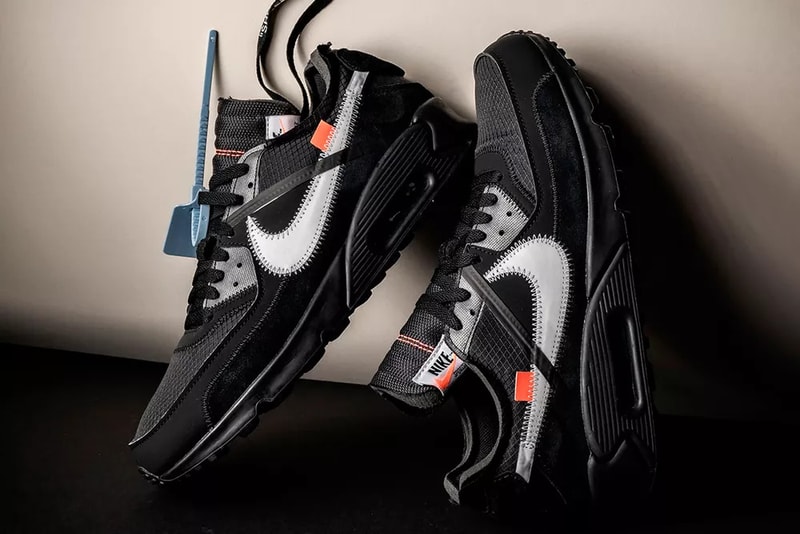 Off-White x Nike Air Max 90 Black
