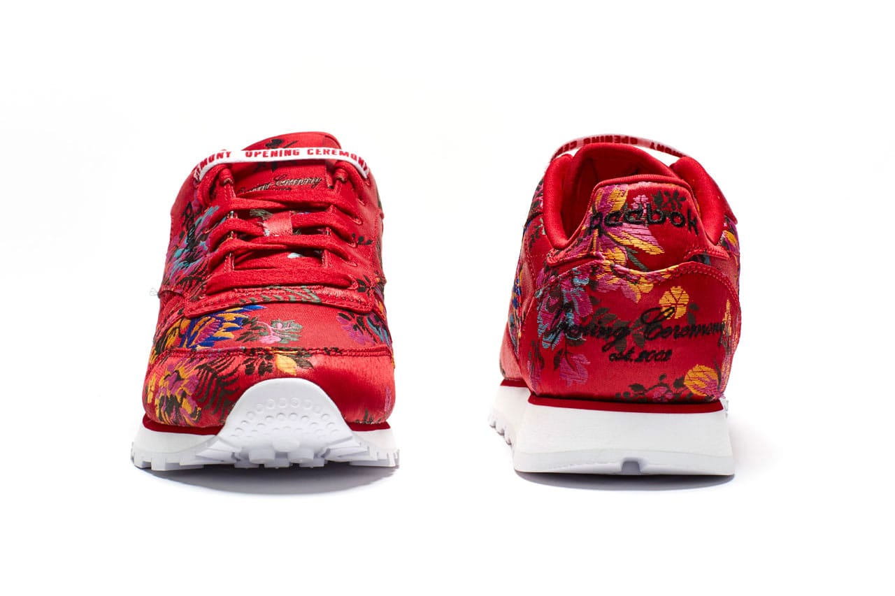 reebok opening ceremony floral